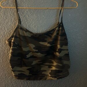 Camo Print Women's Tank Top
